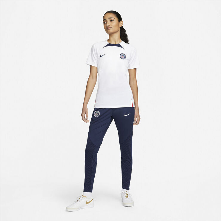 Nike Paris Saint Germain Strike Dri Fit T Shirt Hvid