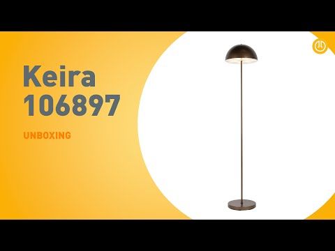 Buiten vloerlamp mushroom donkerbrons oplaadbaar - Keira