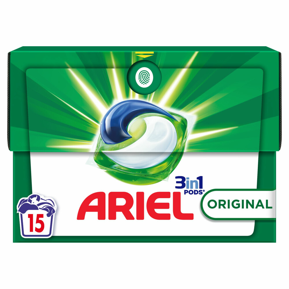 Ariel 3in1 Wasmiddel Pods Original15 stuks