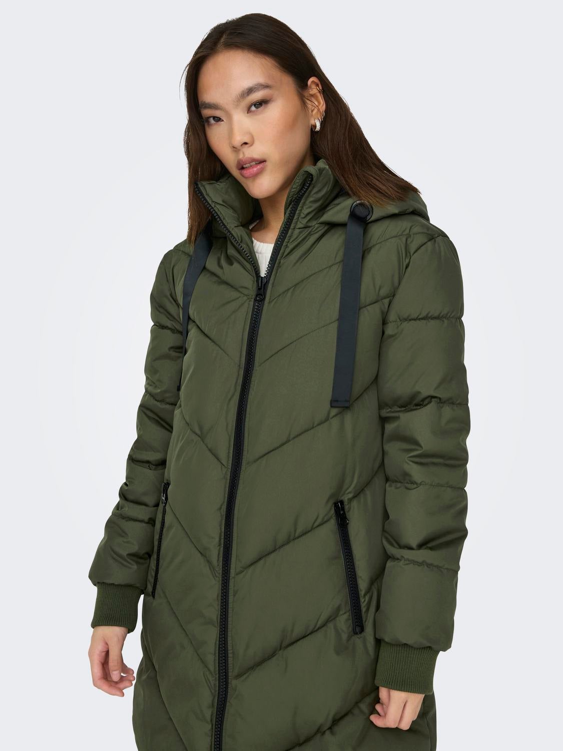 JDYSKYLAR Langer Parka Forest Night