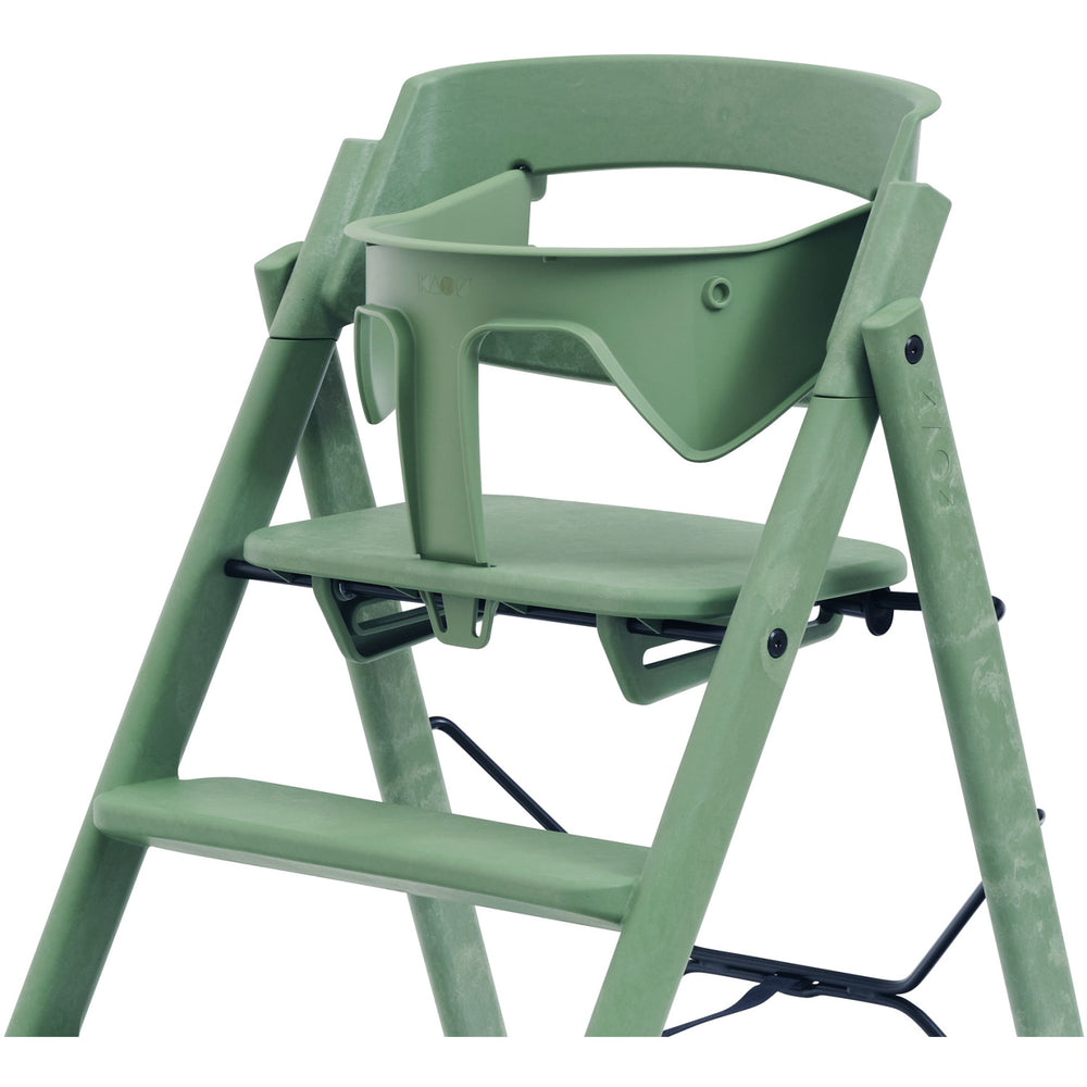 Køb KAOS Mineral Green Klapp Højstol Recycled Med KLAPP® Sikkerhedsbøjle Og Bakke Bundle