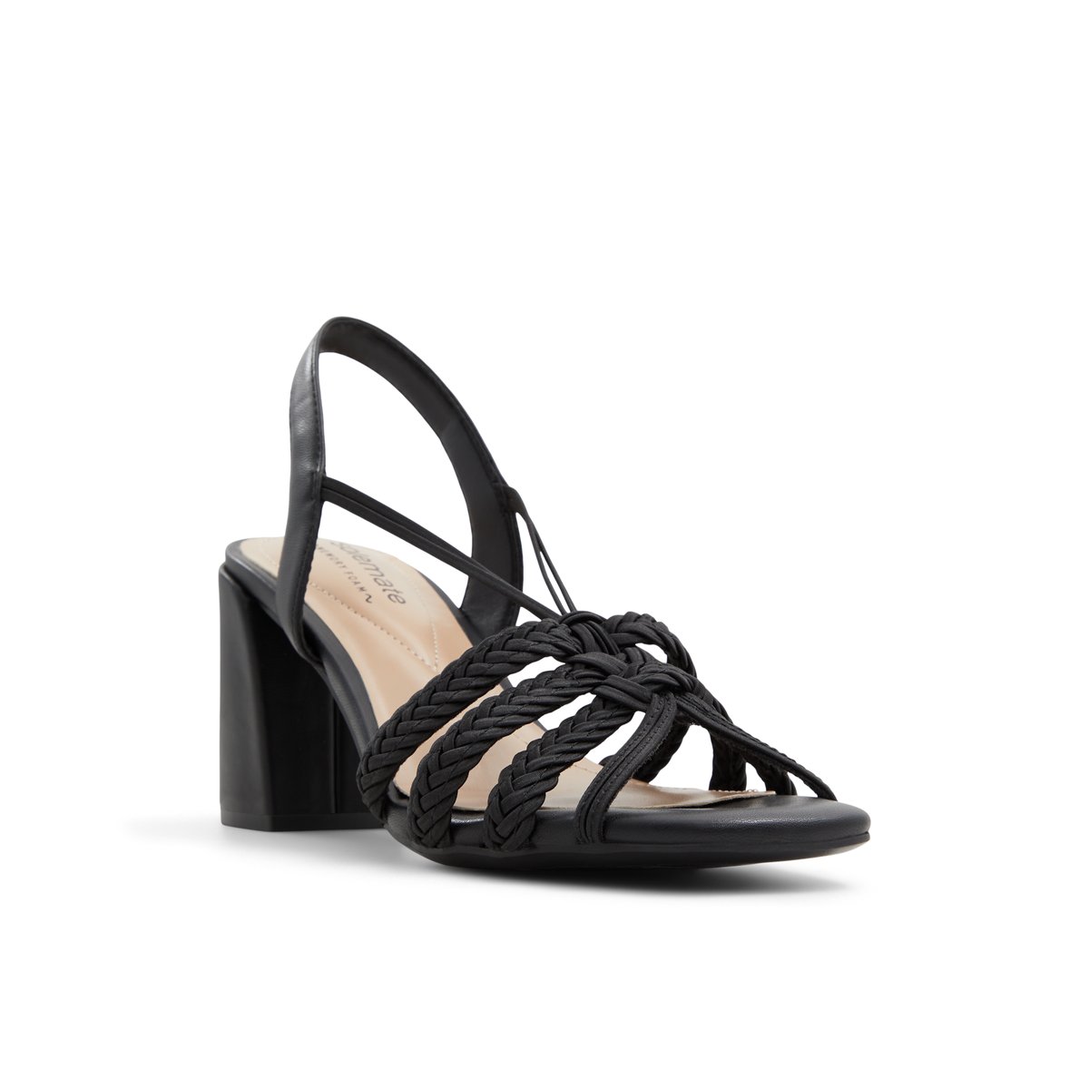 SOLEMATE-Parkfenton-Sandales à lanières - Talon bloc - Noir