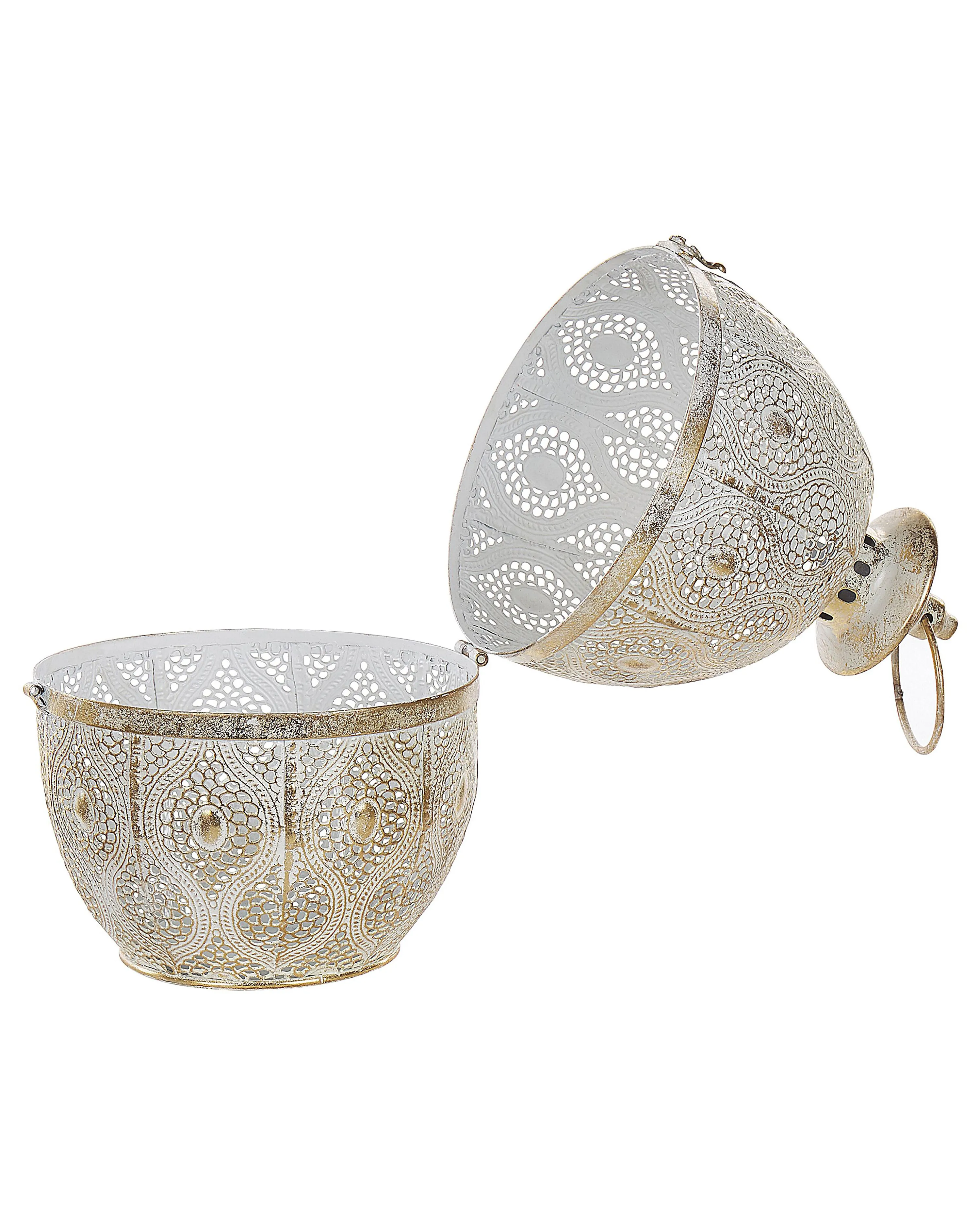 Lantaarn AMORGOS Metaal 34 cm Goud