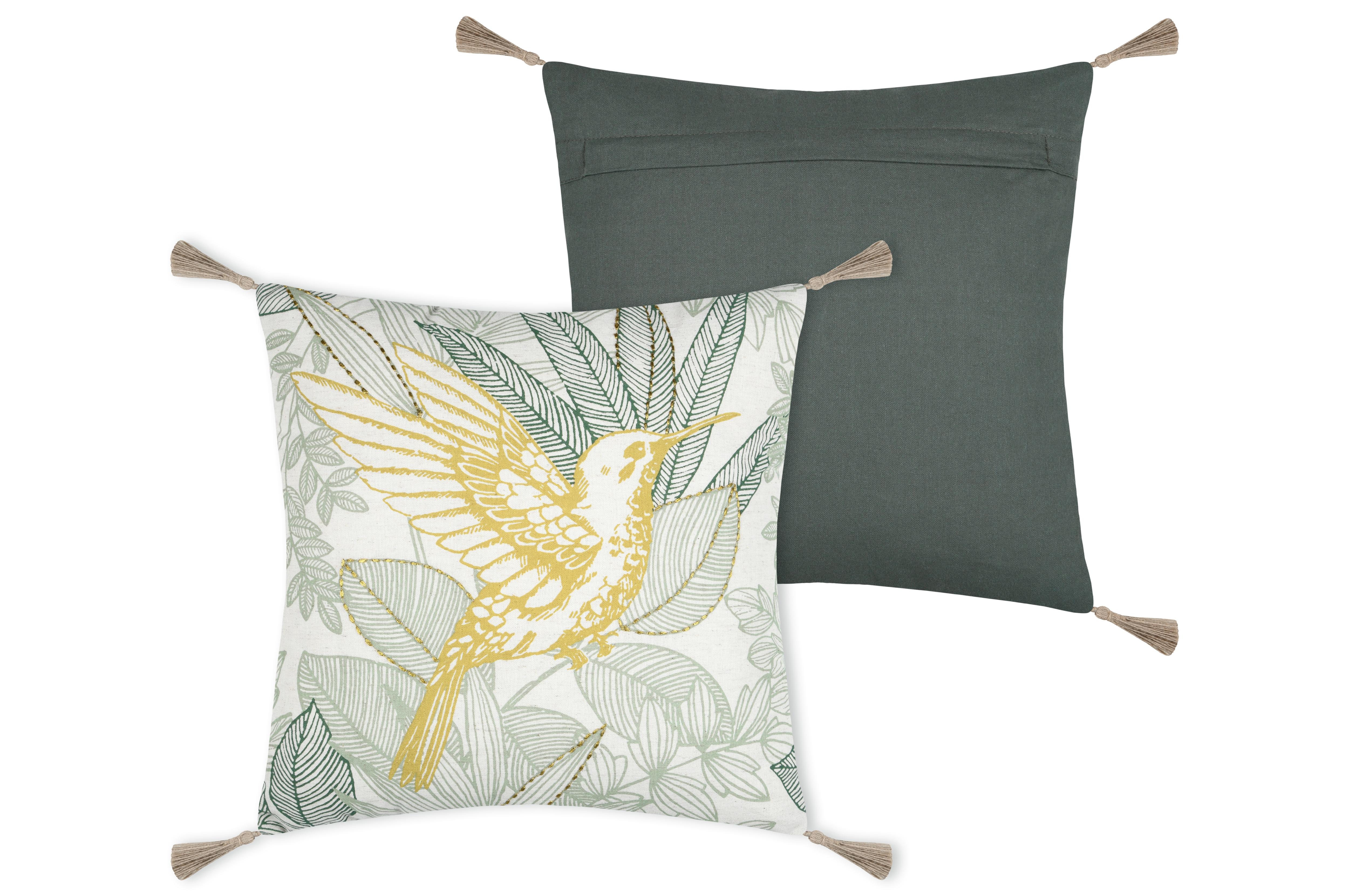 BOTANYS COUSSIN 40X40CM DORE