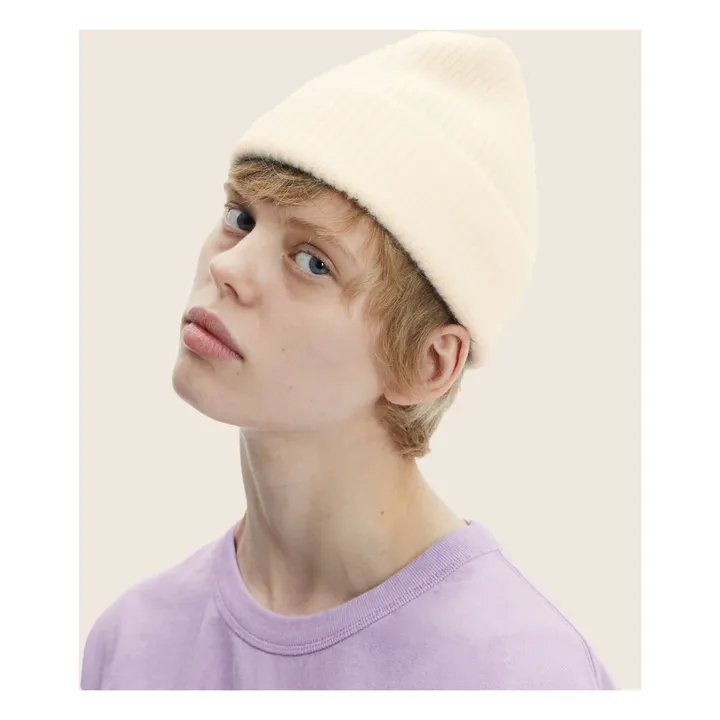 Le Bonnet Amsterdam Bonnet Laine et Angora | Ivoire