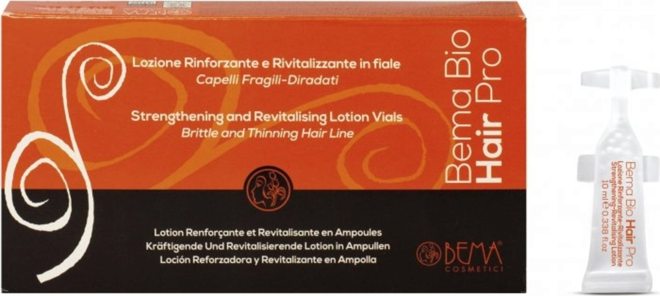 BEMA COSMETICI  HairPro Kräftigende & revitalisierende Lotion in Ampullen, 10x10ml (100 ml)