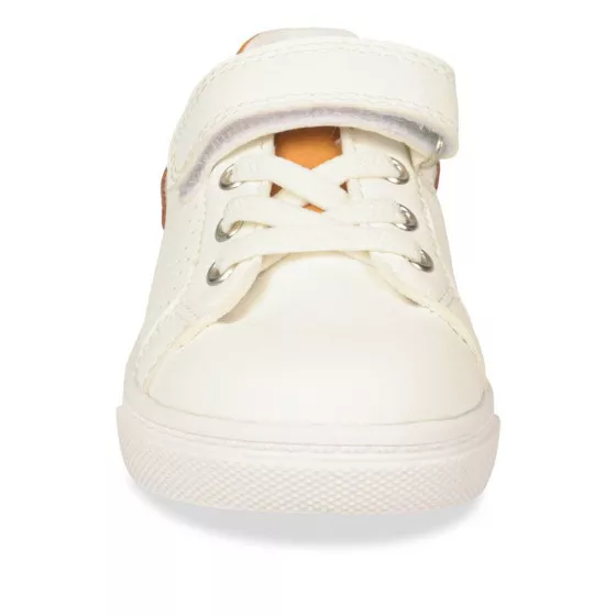 Baskets BLANC CHARLIE & FRIENDS