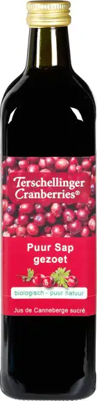 Gezoet cranberrysap