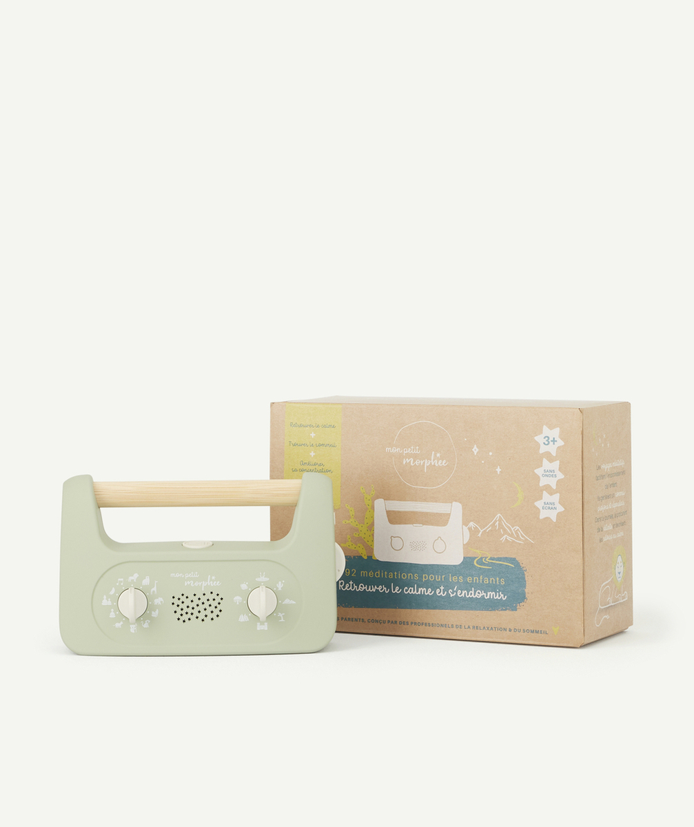 MORPHEEAUDIOZEN VERT BOÎTE À MÉDITATION POUR BÉBÉ