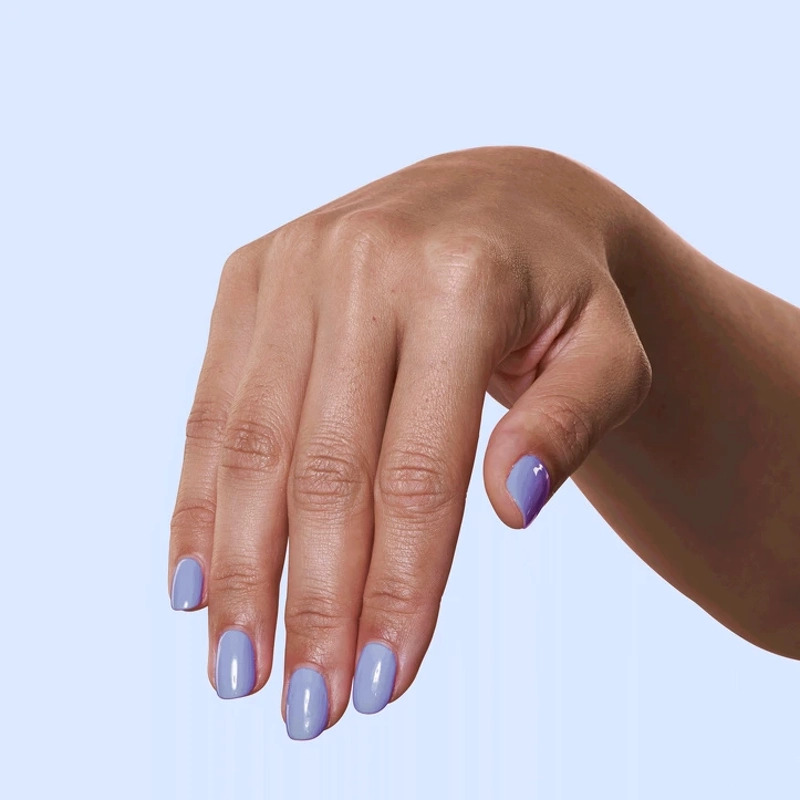 Le Mini Macaron Gel Manicure Kit - Fleur Bleue