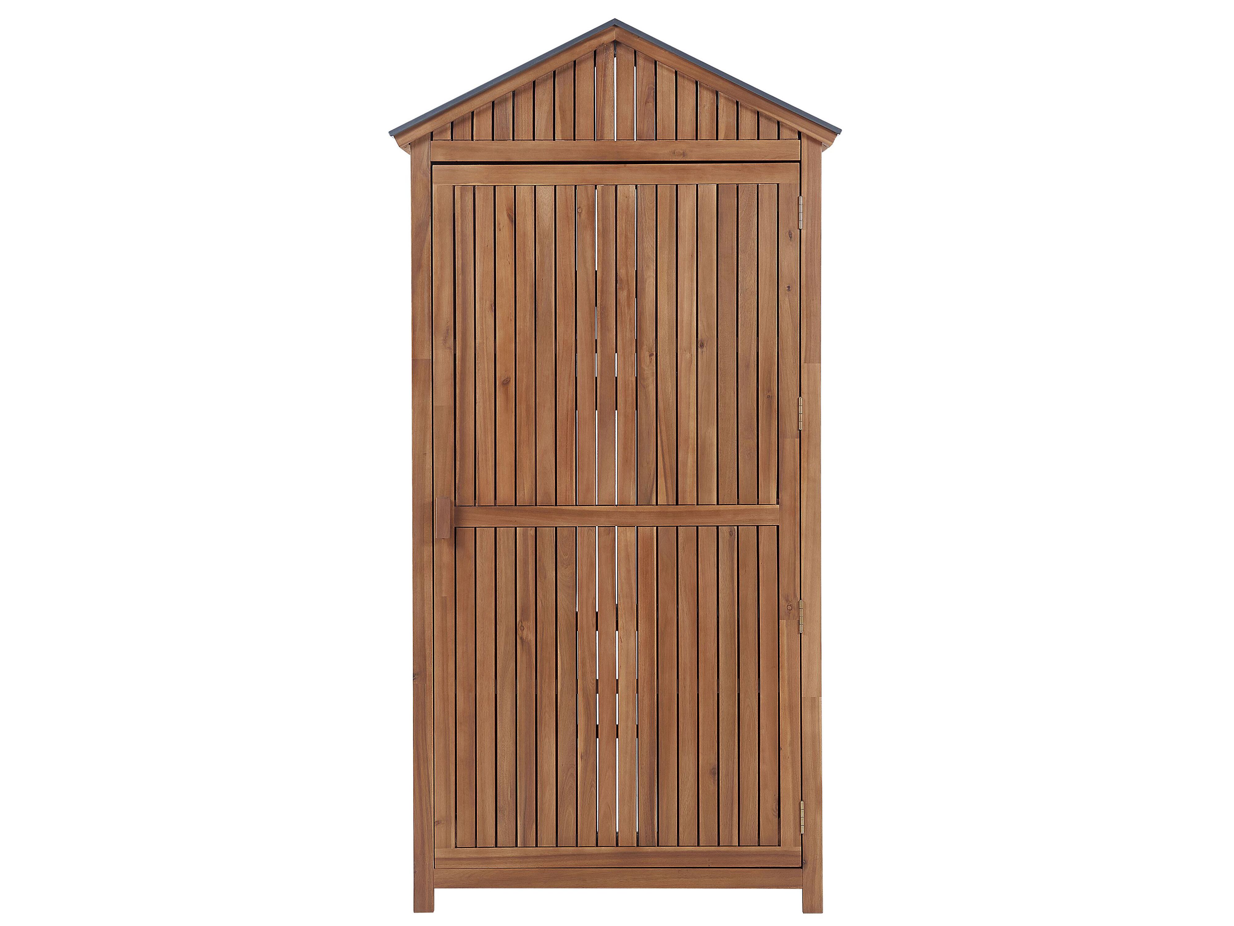 Buitenkast SAVOCA Acaciahout 100 cm 40 cm Bruin