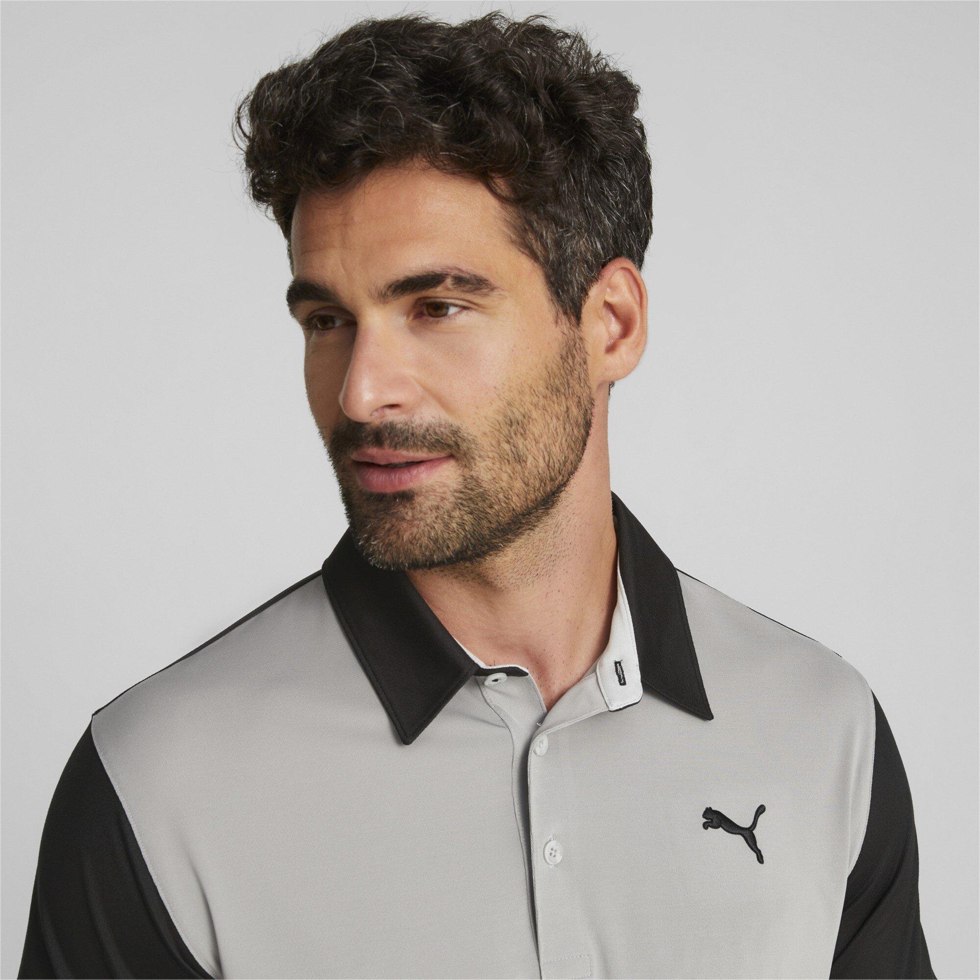 Puma Cloudspun Colourblock Polo Mens