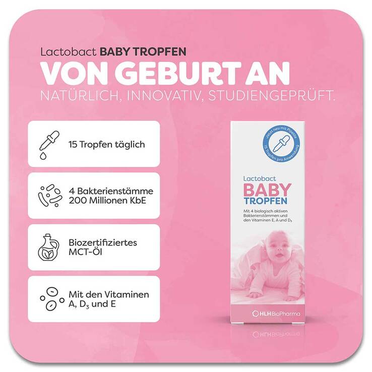 Lactobact Baby Tropfen, 15 ml