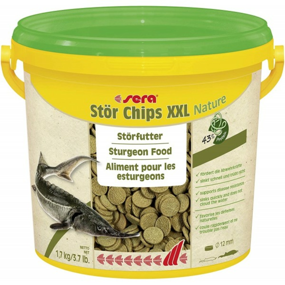 Sera esturgeons chips xxl 3.8l (1.7kg)