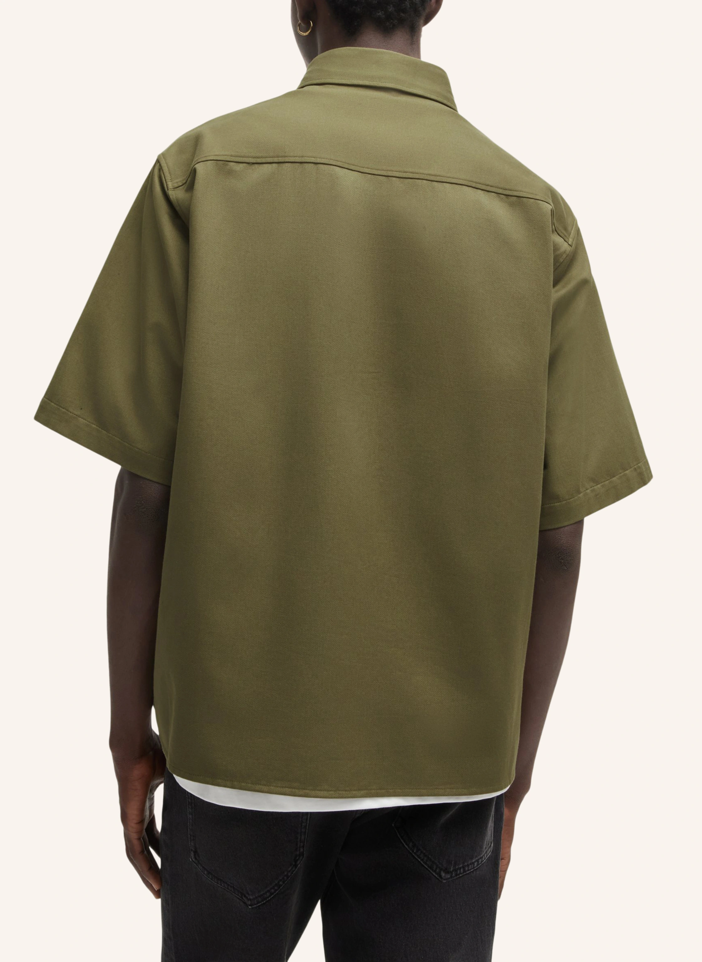 HUGO Casual Hemd EKYNO Oversize Fit