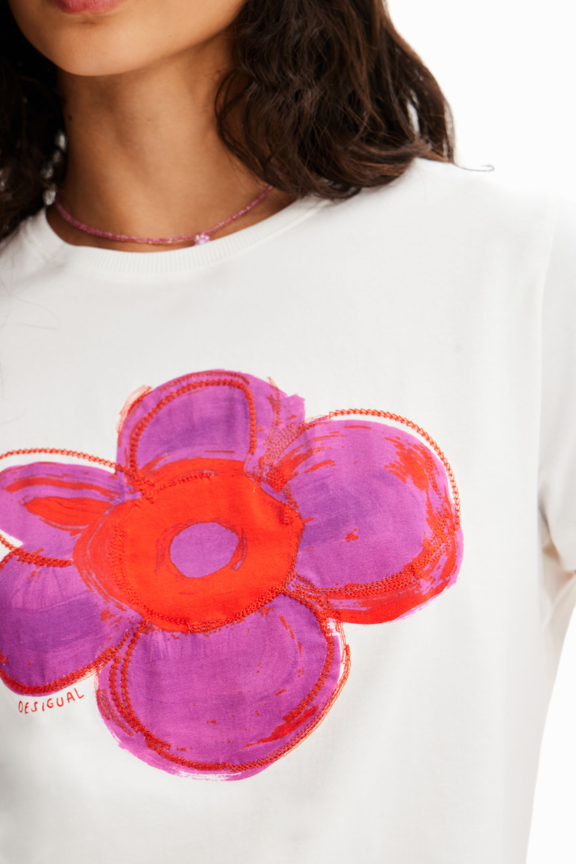 T-shirt illustration fleur