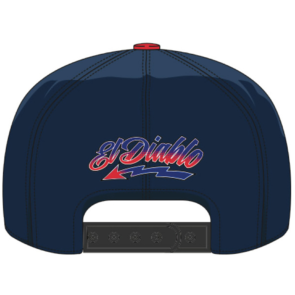 Fabio Quartararo - Casquette enfant baseball Big Diablo 20 Bleu / Noir / Rouge