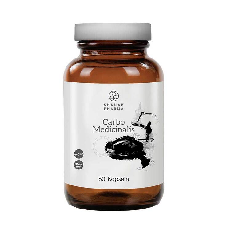 Carbo Medicinalis Kapseln Shanab, 60 St