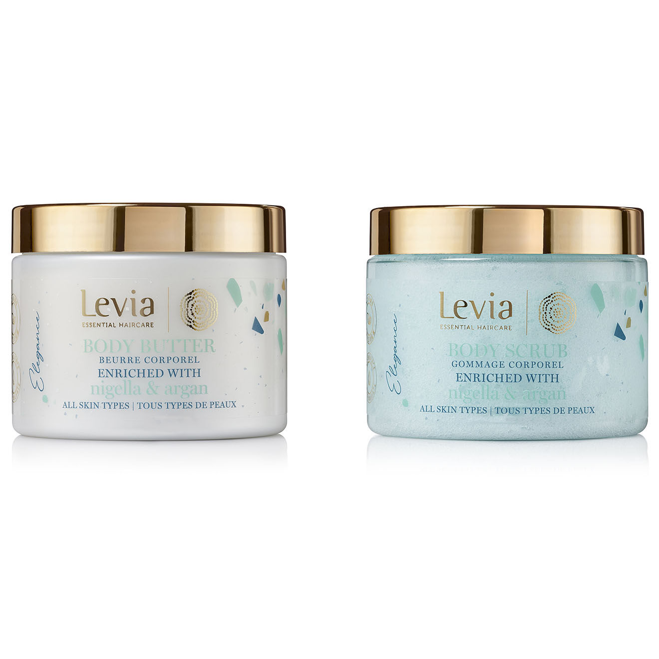 Arganicare Duo Body Elegance Levia - 2x350 ml