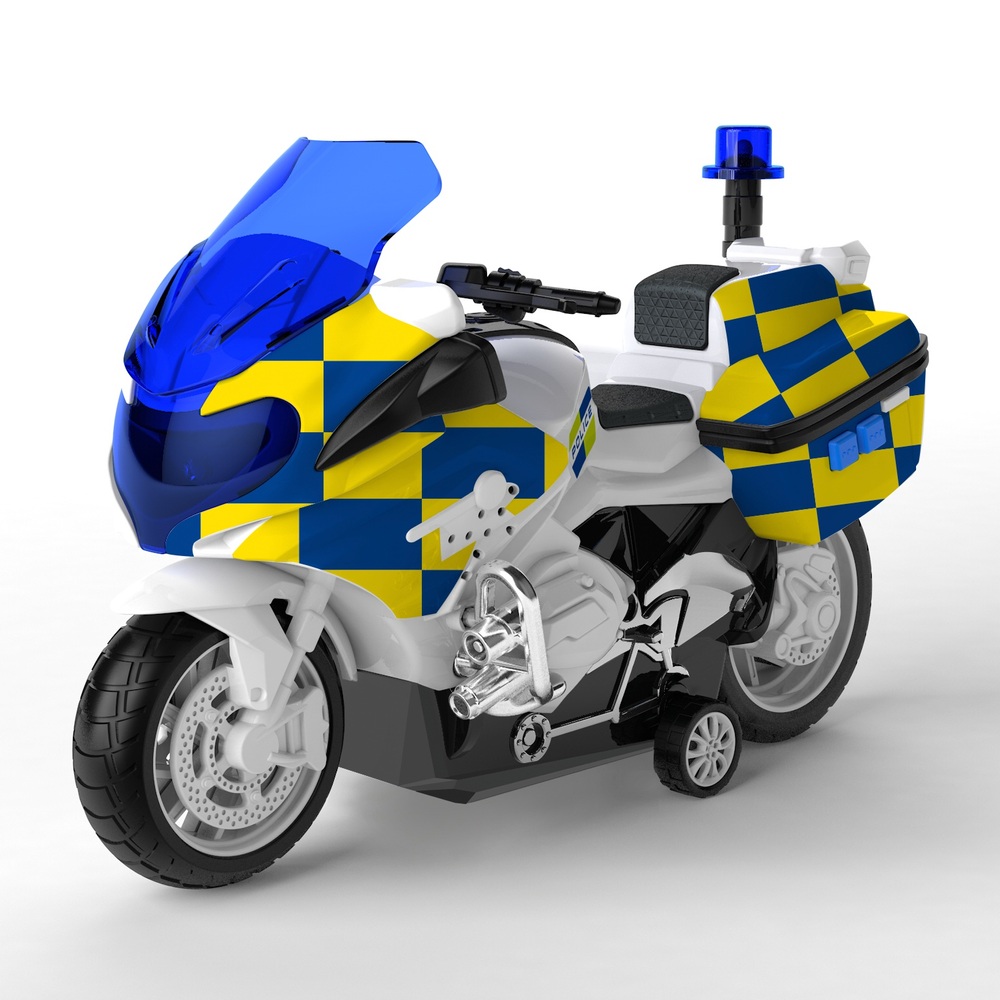 Super Wheelz Polizeimotorrad