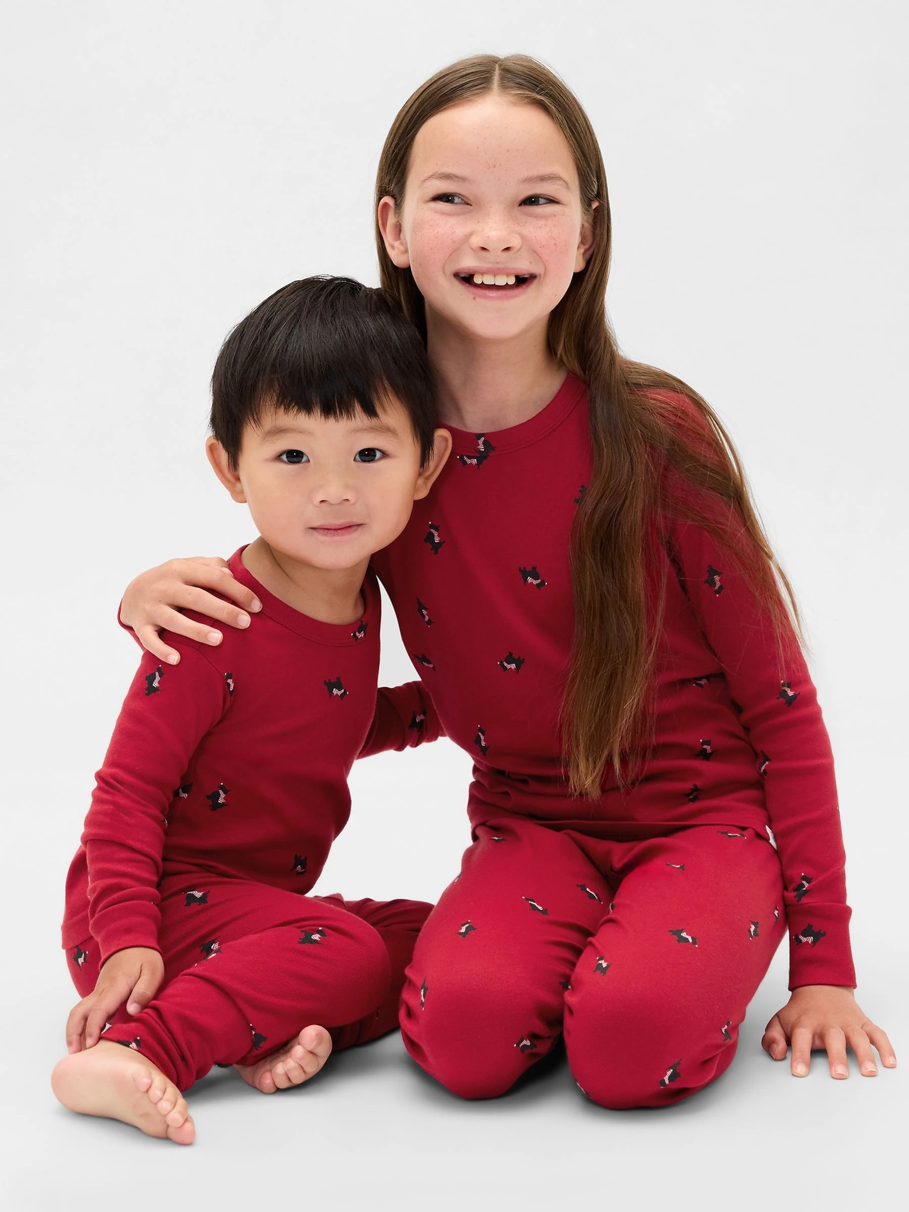 Gap Bijpassende Familie Kerstmis Katoenen Pyjama's (6mnd -5jr)