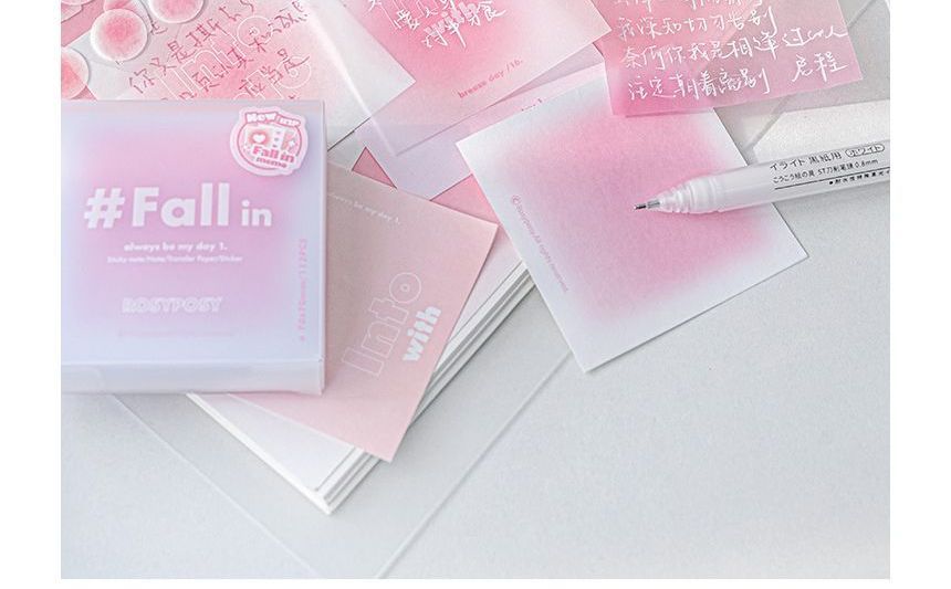 princesseria - Gradient Memo Pad (Verschillende ontwerpen)