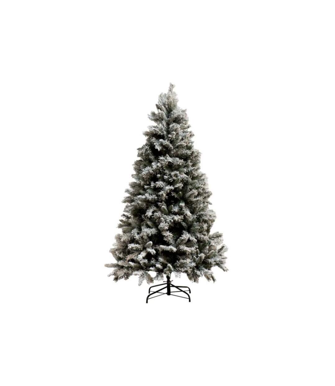 Paris Prix - Sapin De Noël Déco enneigé 193cm Vert