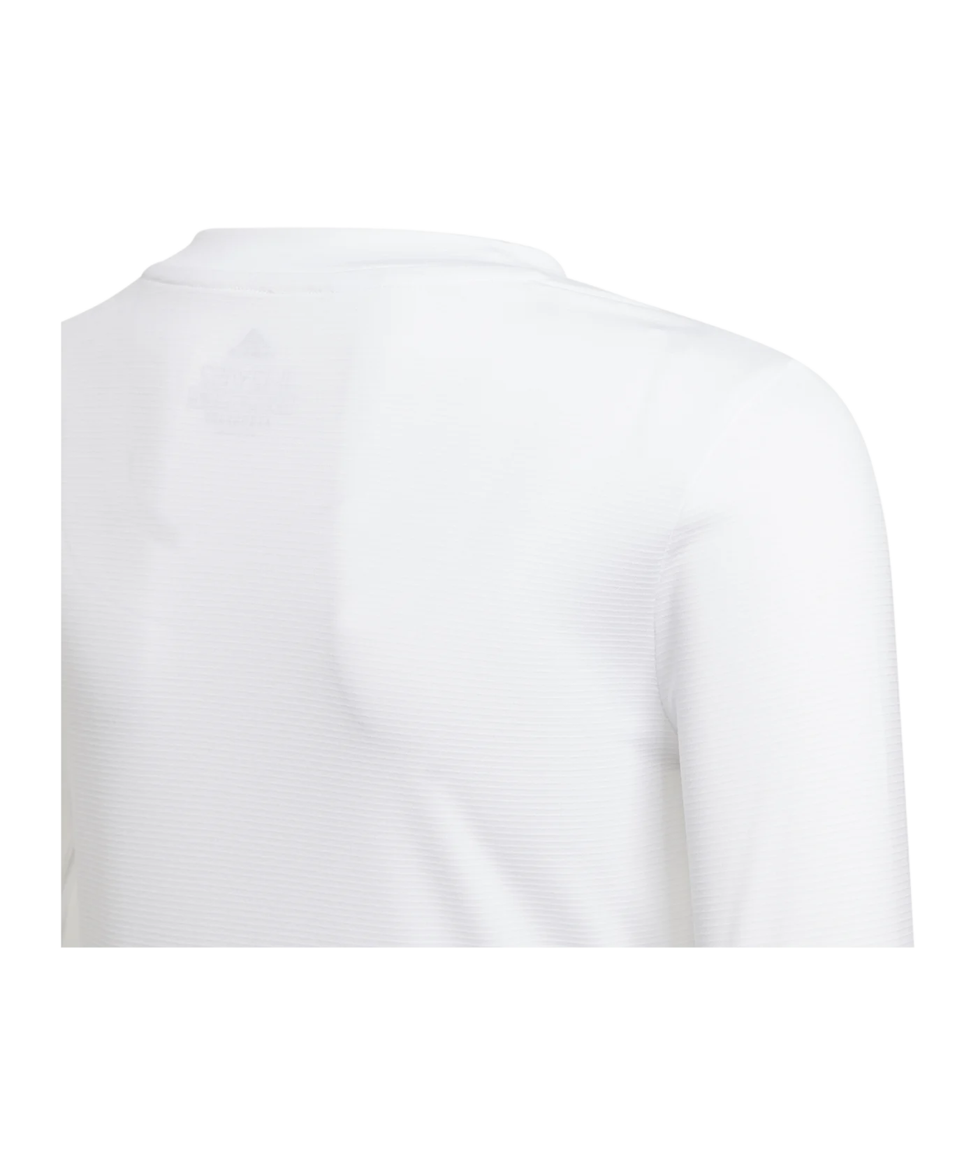 adidas Team Base Top langarm Kids Weiss