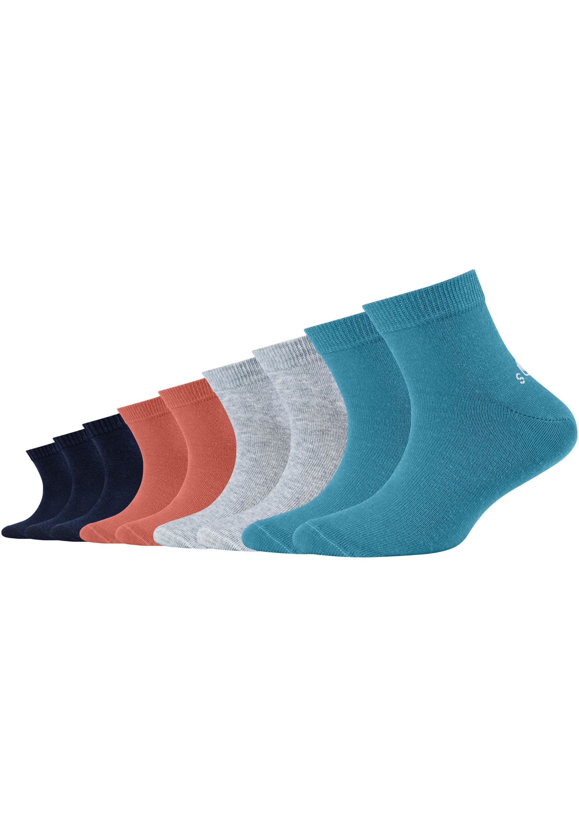 s.Oliver Kurzsocken »essentials« 9 Stk. tlg. mit vielseitigen Farben