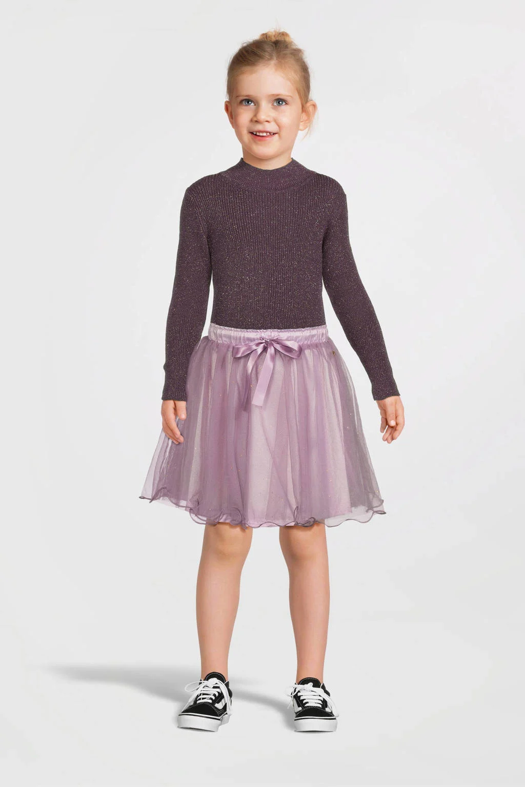 Le Chic a-lijn rok paars