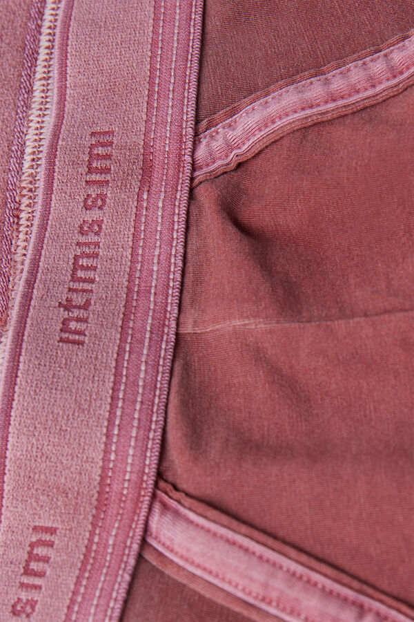 Cueca Supima® Natural Fresh Cotton com logotipo