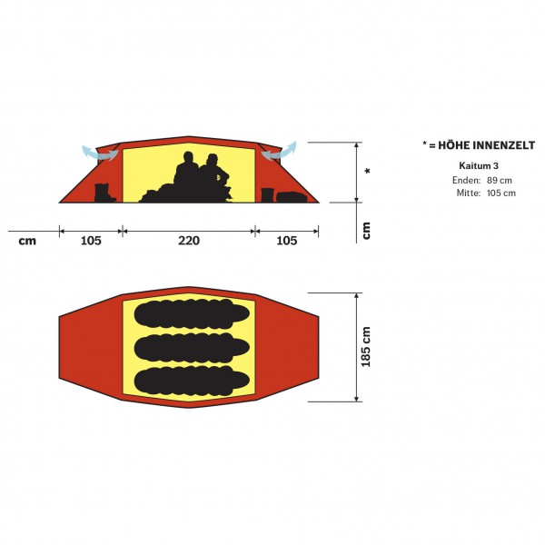 Hilleberg - Kaitum 3 - Tente 3 places
