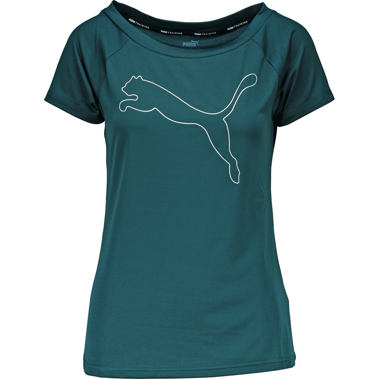 Puma Damen-T-Shirt Train Favorite Jersey Cat S, türkis