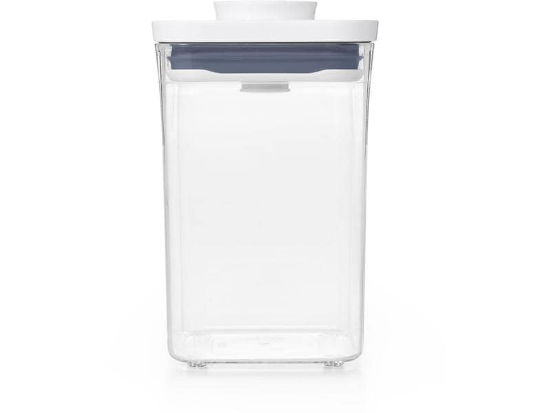 Oxo Good Grips Vorratsbehälter 1 l, Transparent/Weiss Behälter für Lebensmittel