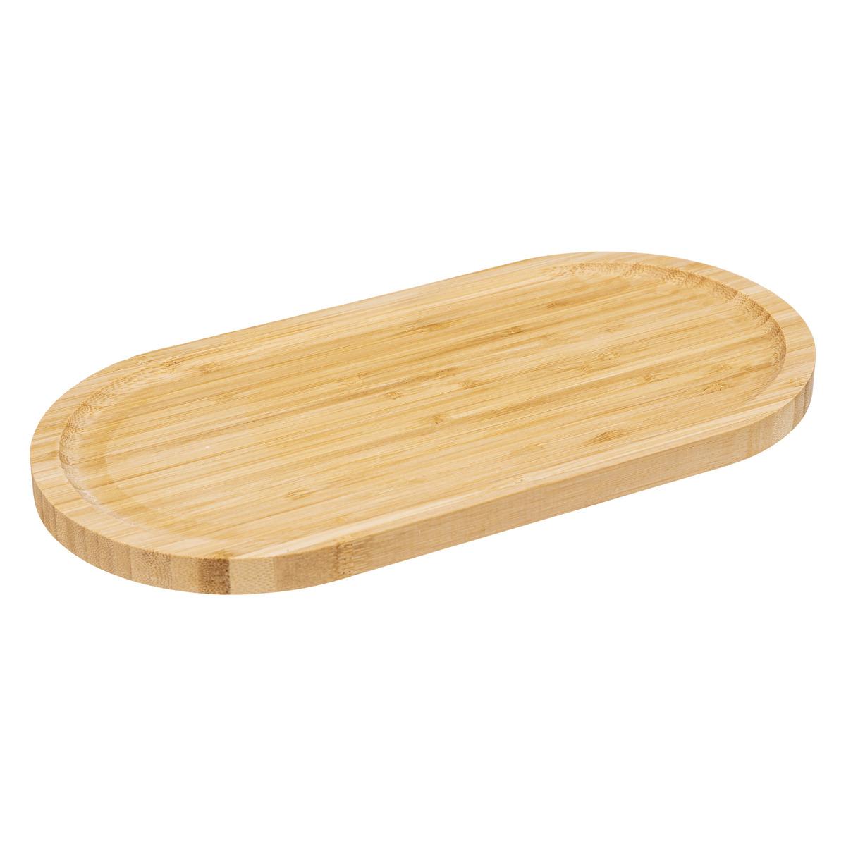 ASSIETTE BAMBOU OVALE 30X15CM