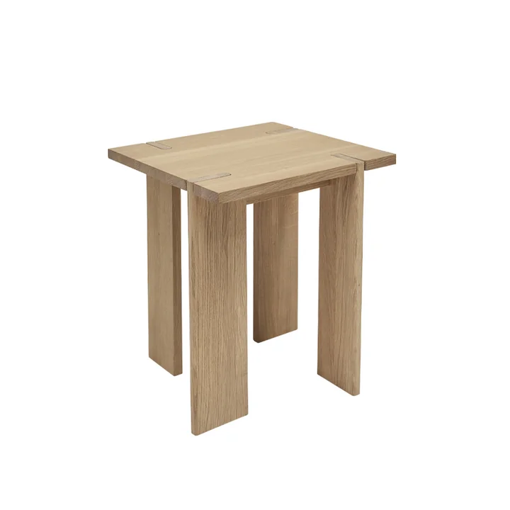 OYOY - Square Beistelltisch, high, H 45 cm, Eiche natur