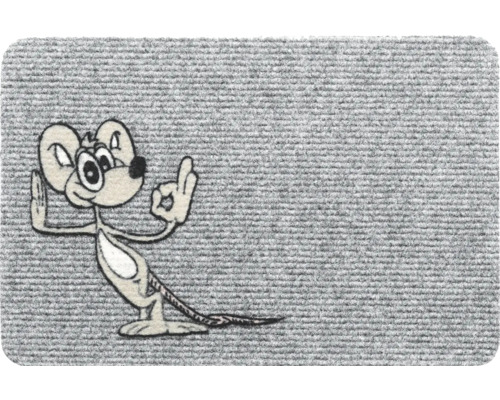 Geribbelde mat voor muis, 40x60 cm