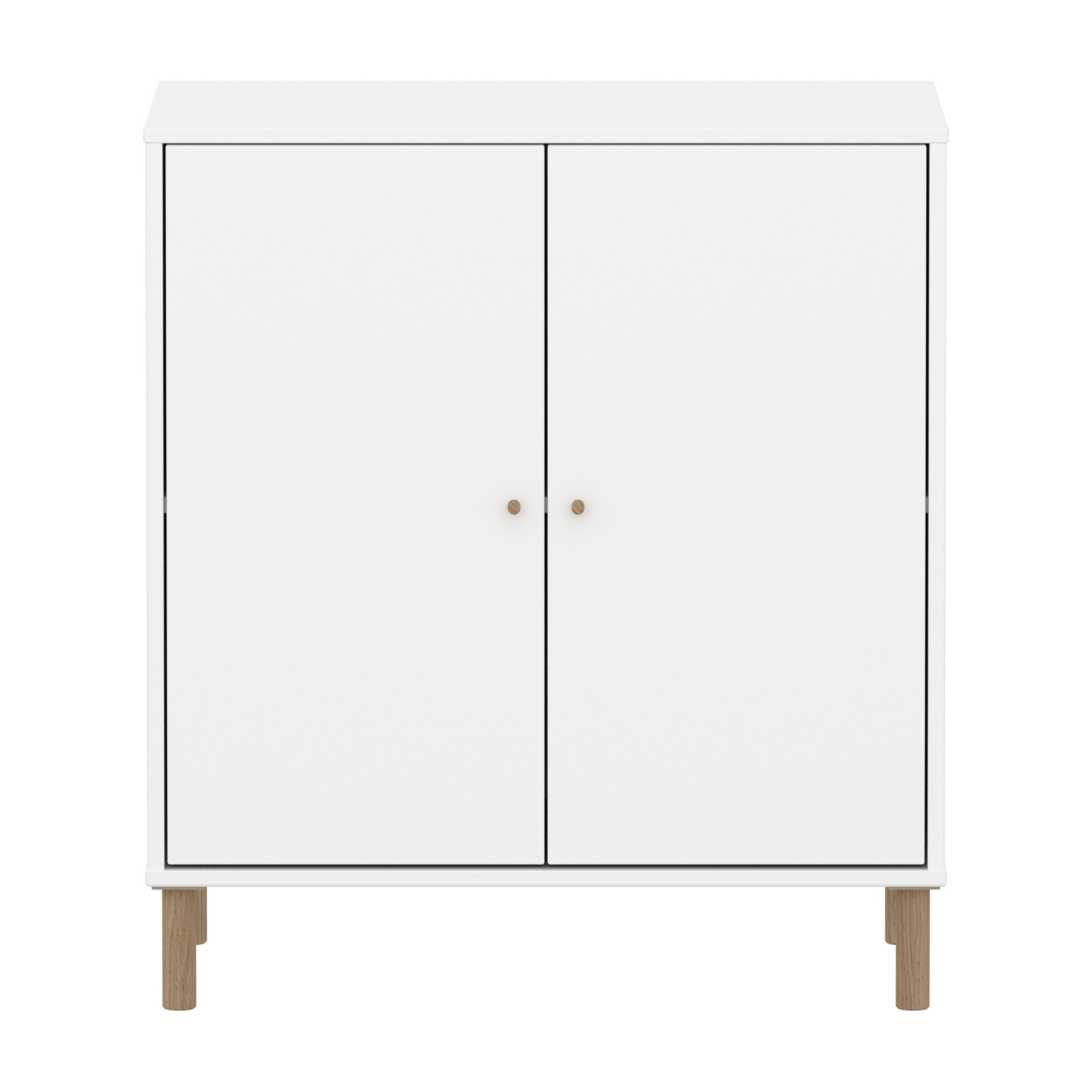 Flexa SAGA Kommode - Weiss / B: 75.0 cm x T: 45.0 cm x H: 84.0 cm