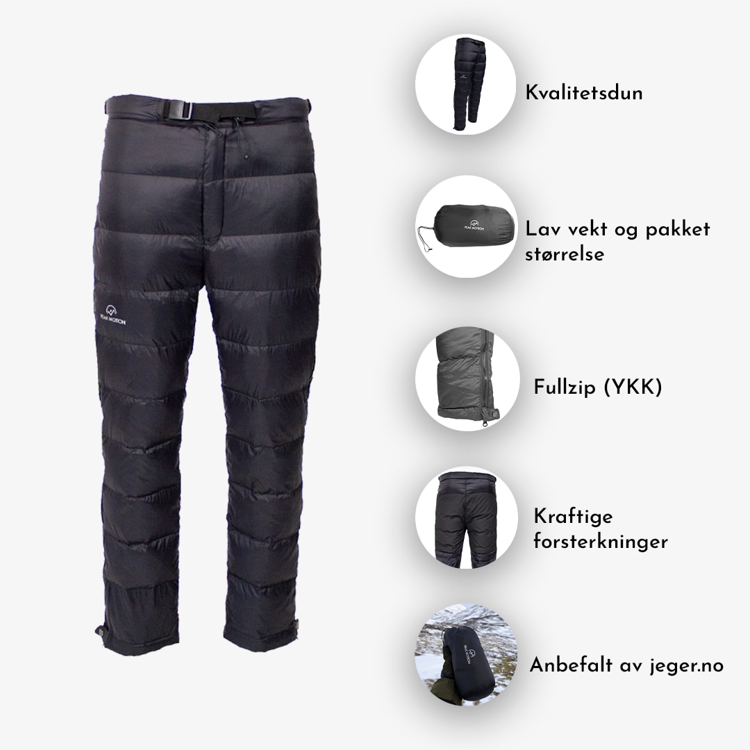 Peak Motion Pasvik Dunbukse<br>Isolasjonsbukse - Unisex modell