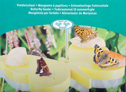 Esschert Design vlinder voederschaal