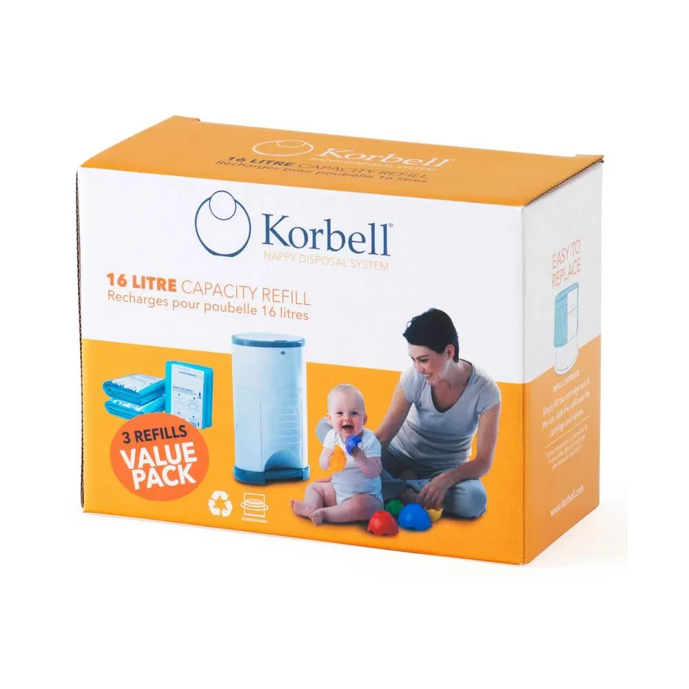 Blepose refill til Korbell blespand - 3 pak