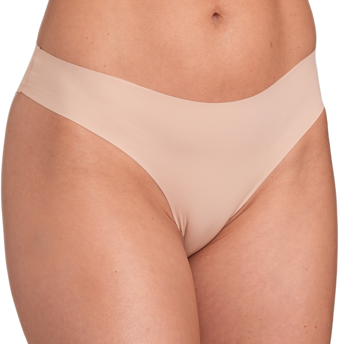 Gina Benotti Damen Seamless-Slip im Basic-Look beige