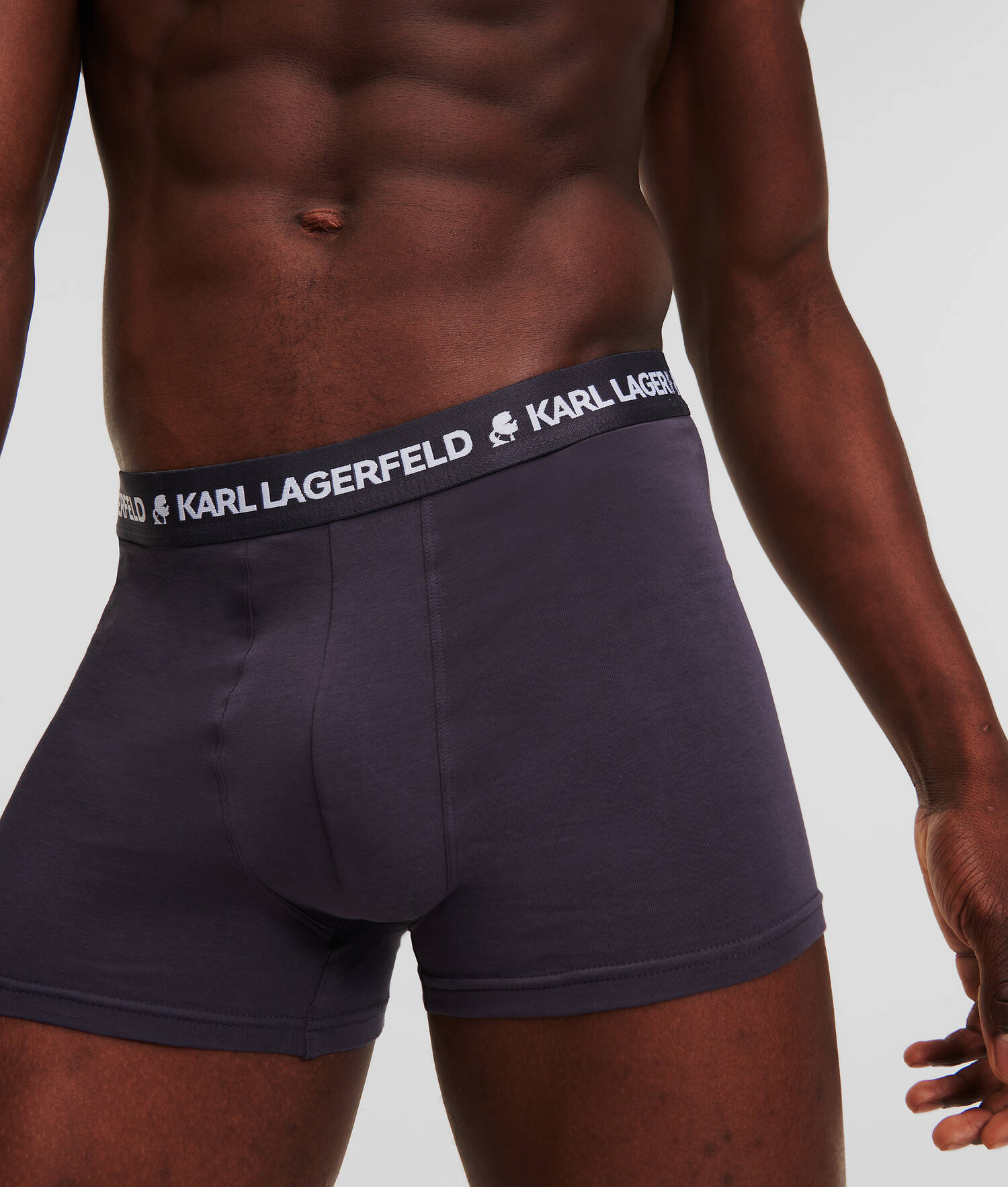 CALEÇONS MULTICOLORES AVEC LOGO KARL - LOT DE 3
