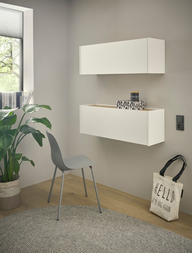 INOSIGN Büromöbel-Set »CiTY/GiRON« Set, 2 Stk. tlg. Wandsekretär, Home Office