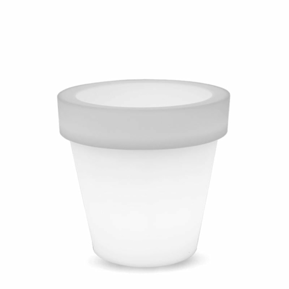 Pot lumineux magnolia 160 lumière blanche froide par câble ø160x152cm