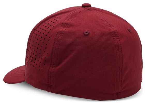 Casquette Fox Non Stop Tech Flexfit Rouge