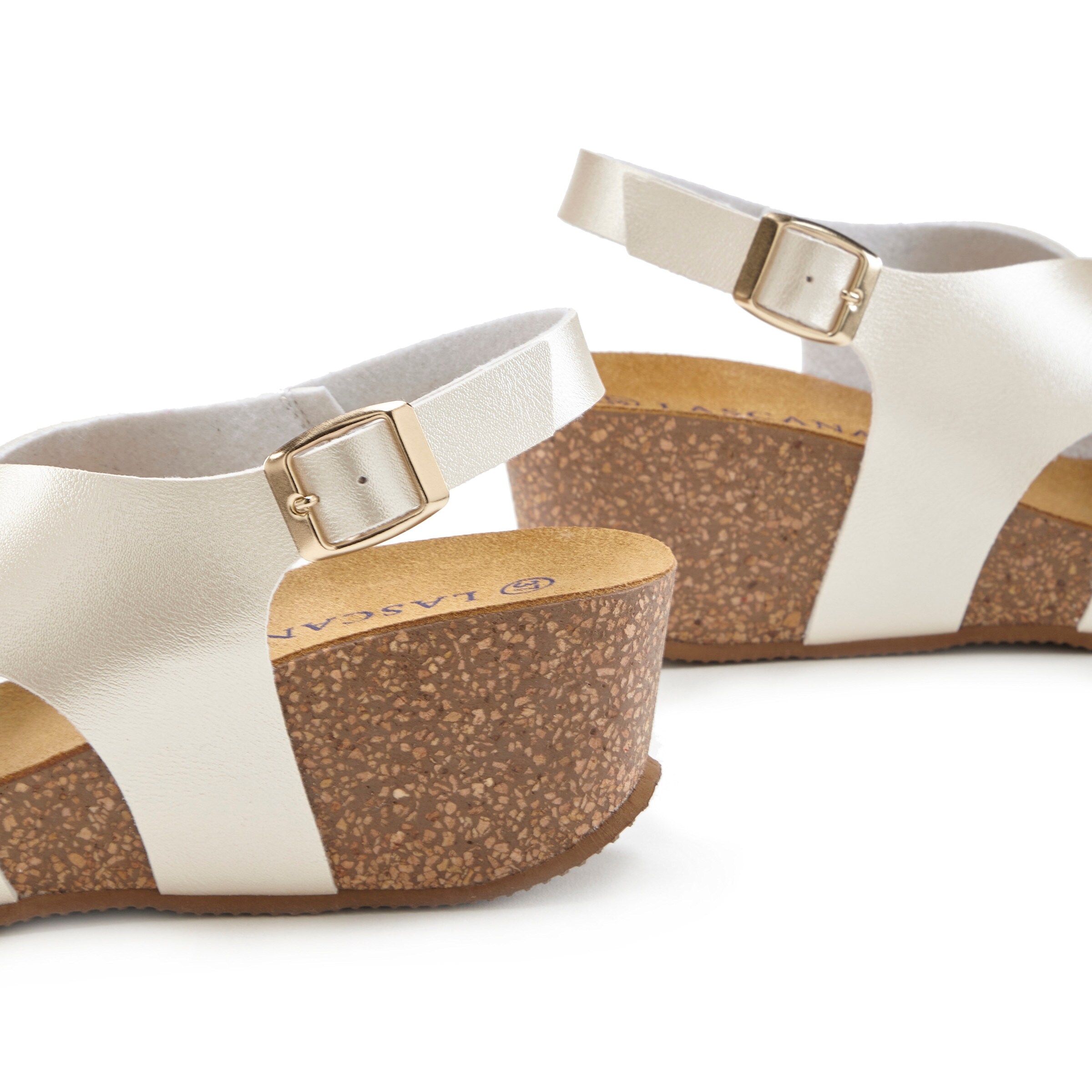 LASCANA Sandalette in creme