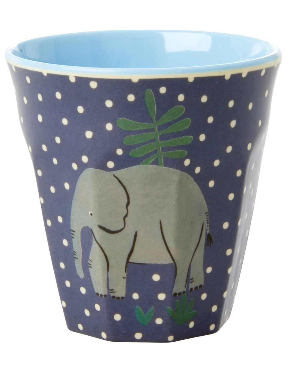 Melamin-Trinkbecher JUNGLE PRINTS small 6er-Set in bunt