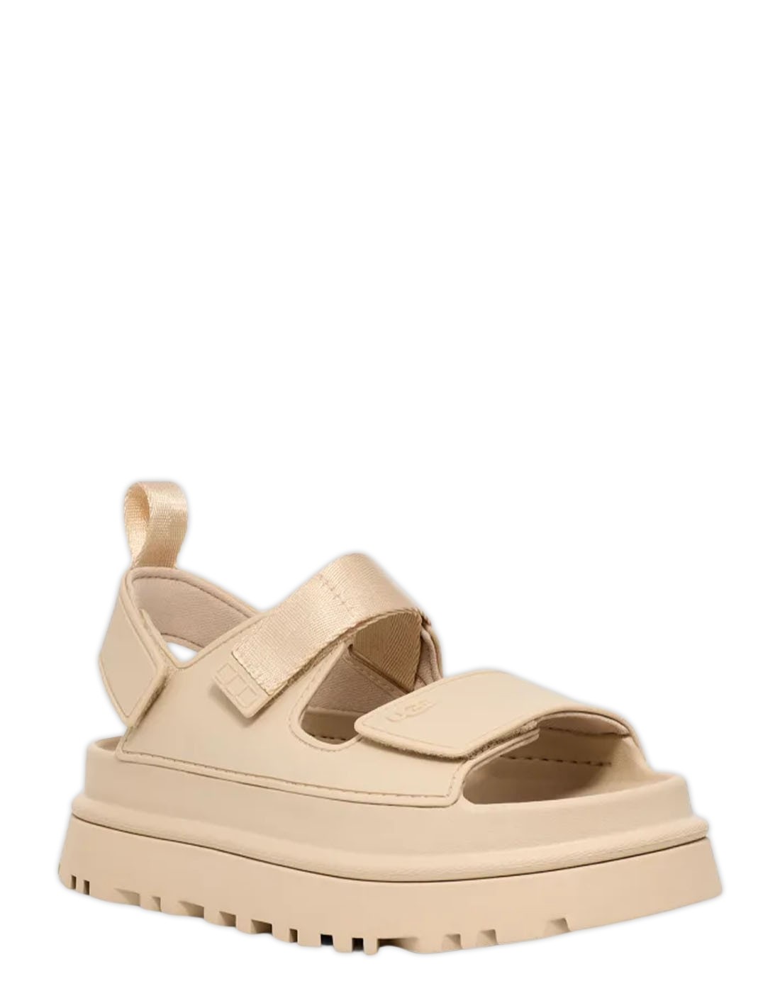ugg Sandales Compensées Femme Goldenglow Beige