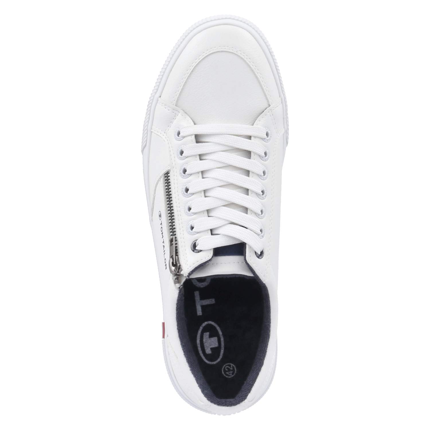 Tom Tailor Low Sneaker - white